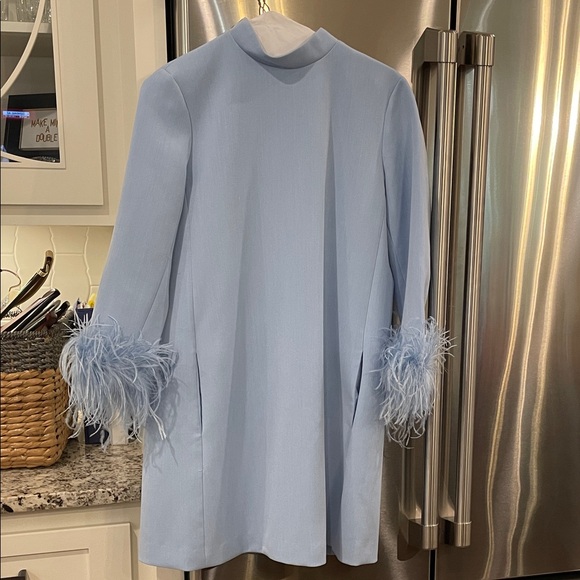 Tuckernuck Dresses & Skirts - Tuckernuck Light Blue Feather Mod Ellie Dress. In perfect condition- worn once.